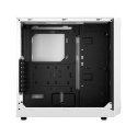 Fractal Design Focus 2 White TG Clear Tint, Midi Tower, Power supply included No