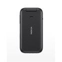 Nokia 2660 Flip Black, 2.8 ", TFT LCD, 240 x 320, Unisoc, T107, Internal RAM 0.048 GB, 0.128 GB, microSDHC, Dual SIM, Main camer