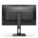 AOC Monitor U27P2 27 ", IPS, UHD, 3840 x 2160, 16:9, 4 ms, 350 cd/m², Black, Headphone out (3.5mm), 60 Hz