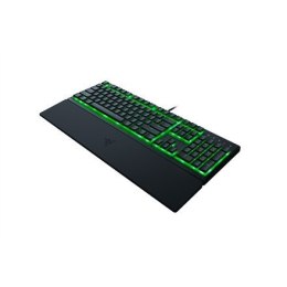 Razer Gaming Keyboard Ornata V3 X RGB LED light, NORD, Wired, Black, Silent Membrane, Numeric keypad