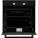 Piekarnik Simfer Oven 8004AERSP 62 L, Electric, Manual, Mechanical control, Height 60 cm, Width 60 cm, Black