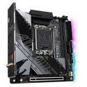 Gigabyte B760I AORUS PRO DDR4 1.0 M/B Processor family Intel, Processor socket LGA1700, DDR4 DIMM, Memory slots 2, Supported ha