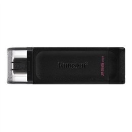 Kingston USB Flash Drive DataTraveler 70 256 GB, USB 3.2 Gen 1 Type-C, Black