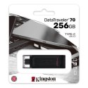 Kingston USB Flash Drive DataTraveler 70 256 GB, USB 3.2 Gen 1 Type-C, Black