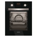 Piekarnik Simfer Oven 4207BERSP 47 L, Multifunctional, Manual, Pop-up knobs, Width 45 cm, Black