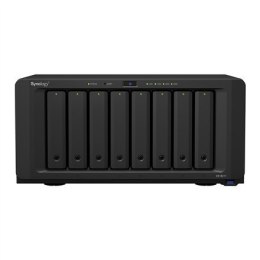 Synology Tower NAS DS1821+ Up to 8 HDD/SSD Hot-Swap, Ryzen V1500B Quad Core, Processor frequency 2.2 GHz, 4 GB, DDR4, RAID 0,1,5