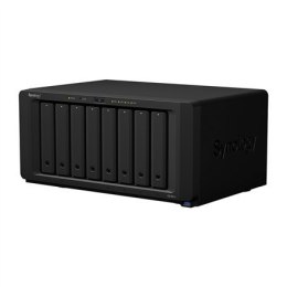 Synology Tower NAS DS1821+ Up to 8 HDD/SSD Hot-Swap, Ryzen V1500B Quad Core, Processor frequency 2.2 GHz, 4 GB, DDR4, RAID 0,1,5