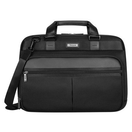 Targus Mobile Elite Topload Fits up to size 15.6-16 ", Briefcase, Black, Shoulder strap