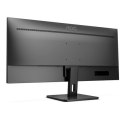 AOC Monitor U34E2M 34 ", VA, WQHD, 3440 x 1440, 21:9, 4 ms, 300 cd/m², Black, 100 Hz, HDMI ports quantity 2