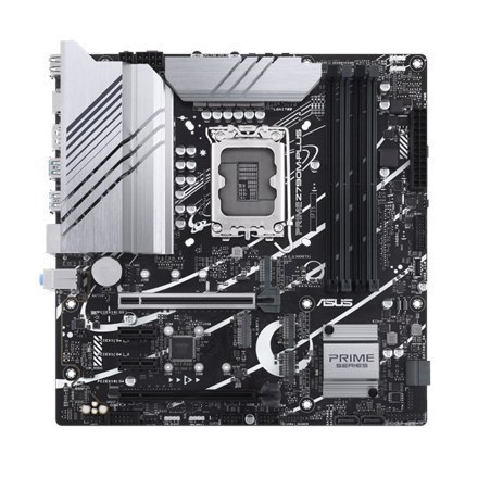 Asus PRIME Z790M-PLUS Processor family Intel, Processor socket LGA1700, DDR5 DIMM, Memory slots 4, Supported hard disk drive in