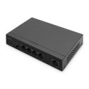 Digitus 4 Port Gigabit PoE Switch DN-95330-1 10/100/1000 Mbps (RJ-45), Unmanaged, Desktop, Ethernet LAN (RJ-45) ports 4