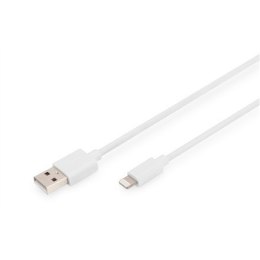 Digitus Charger/data cable USB-A to Lightning, 1 m