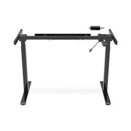 Digitus Desk frame, 71.5 - 121.5 cm, Maximum load weight 70 kg, Black