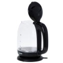 Mesko Kettle MS 1302b Electric, 2200 W, 1.7 L, Glass, 360° rotational base, Black