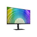 Samsung Monitor LS27A600UUUXEN 27 ", IPS, QHD, 2560 x 1440, 16:9, 5 ms, 300 cd/m², Black, 75 Hz, HDMI ports quantity 1