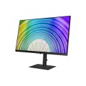 Samsung Monitor LS27A600UUUXEN 27 ", IPS, QHD, 2560 x 1440, 16:9, 5 ms, 300 cd/m², Black, 75 Hz, HDMI ports quantity 1