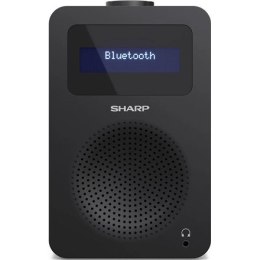 Sharp DR-430(BK) Digital Radio, FM/DAB/DAB+, Bluetooth 5.0, Midnight Black