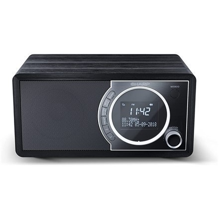 Sharp DR-450(BK) Digital Radio, FM/DAB/DAB+, Bluetooth 4.2, Alarm function, Midnight Black