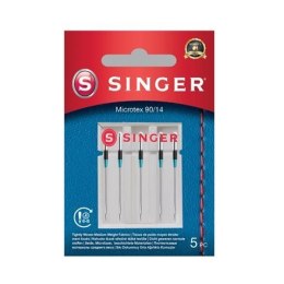 Singer NEEDLE, Microtex 90/14, 5 pcs