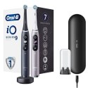 Zestaw Dwóch Szczoteczek Oral-B iO 9 Series Duo Rechargeable, For adults, Number of brush heads included 2, Black Onyx/Rose