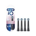 Oral-B Toothbrush replacement iO Gentle Care Heads, For adults, Number of brush heads included 4, Black