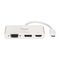 D-Link 3-in-1 USB-C to HDMI/VGA/DisplayPort Adapter DUB-V310	 0.11 m