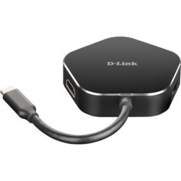 D-Link 4-in-1 USB-C Hub with HDMI and Power Delivery DUB-M420	 0.11 m