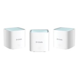 D-Link EAGLE PRO AI AX1500 Mesh System M15-3 (3-pack) 802.11ax, 1200+300 Mbit/s, 10/100/1000 Mbit/s, Ethernet LAN (RJ-45) ports