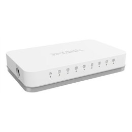 D-Link Switch GO-SW-8G/E Unmanaged, Desktop, 1 Gbps (RJ-45) ports quantity 8