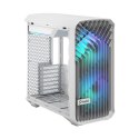 Fractal Design Torrent Compact RGB White TG clear tint, Mid-Tower, Power supply included No