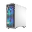 Fractal Design Torrent Compact RGB White TG clear tint, Mid-Tower, Power supply included No