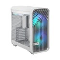 Fractal Design Torrent Compact RGB White TG clear tint, Mid-Tower, Power supply included No