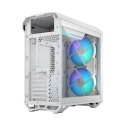 Fractal Design Torrent Compact RGB White TG clear tint, Mid-Tower, Power supply included No