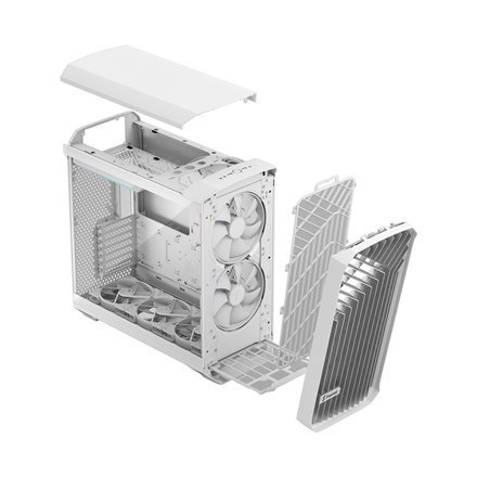 Fractal Design Torrent RGB White TG clear tint Fractal Design Torrent RGB White TG clear tint