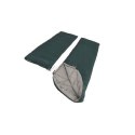 Easy Camp Moon 200 Double, Sleeping Bag, 220 x 150 cm, 2 way open - auto lock, L-shape, Teal