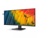 Philips USB-C Hub Monitor 	40B1U5600/00 40 ", IPS, WQHD, 3440 x 1440, 21:9, 4 ms, 500 cd/m², Black, 120 Hz, HDMI ports quantity