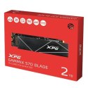 ADATA XPG Gammix S70 BLADE 2000 GB, SSD form factor M.2 2280, SSD interface PCIe Gen4x4, Write speed 6400 MB/s, Read speed 740