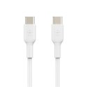 Belkin BOOST CHARGE CAB003bt2MWH USB-C to USB-C, 2 m, White