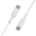 Belkin BOOST CHARGE CAB003bt2MWH USB-C to USB-C, 2 m, White