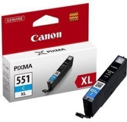 Canon CLI-551XL C Ink Cartridge, Cyan