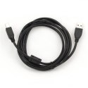 Cablexpert CCFB-USB2-AMBM-1.5M USB 2.0 printer cable 1.5 m Cablexpert CCFB-USB2-AMBM-1.5M USB 2.0 printer cable 1.5 m