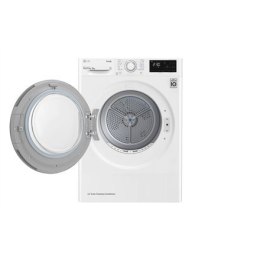 LG Dryer Machine RH80V3AV6N Energy efficiency class A++, Front loading, 8 kg, LED touch screen, Depth 69 cm, Wi-Fi, White