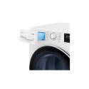 LG Dryer Machine RH80V3AV6N Energy efficiency class A++, Front loading, 8 kg, LED touch screen, Depth 69 cm, Wi-Fi, White