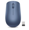 Lenovo Wireless Mouse 530 Optical Mouse, Abyss Blue, 2.4 GHz Wireless via Nano USB