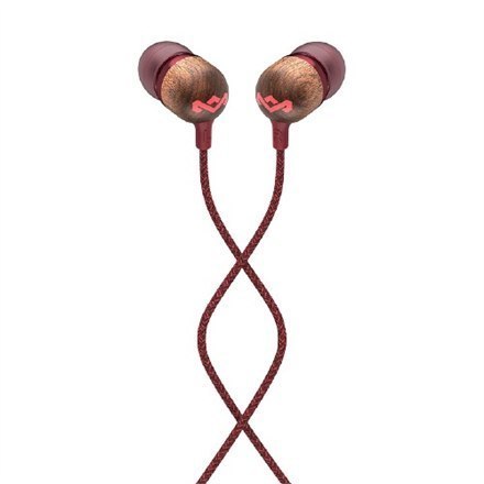 Marley Earbuds Smile Jamaica Built-in microphone, Wired, In-Ear, Red