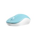 Natec Mouse, Toucan, Wireless, 1600 DPI, Optical, Blue/White