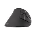 Natec Vertical Mouse Euphonie Wireless, Black, Optical