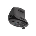 Natec Vertical Mouse Euphonie Wireless, Black, Optical