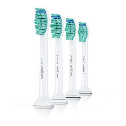 Philips Toothbrush Heads HX6014/07 Standard Sonic Heads, For adults and children, Number of brush heads included 4, Sonic techno