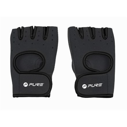 Pure2Improve Fitness Gloves Black, Neoprene